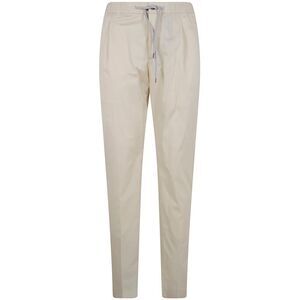 Pt01 Men Soft Popeline Regular Trousers
